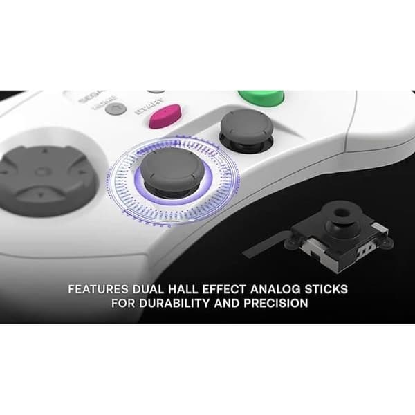 RetroBit Sega Saturn 2.4Ghz Pro Vit Vit