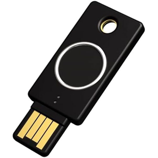 Säkerhetsnyckel - YUBICO - YubiKey Bio - FIDO Edition - USB-A - Fingeravtryck - Windows- och macOS-kompatibel