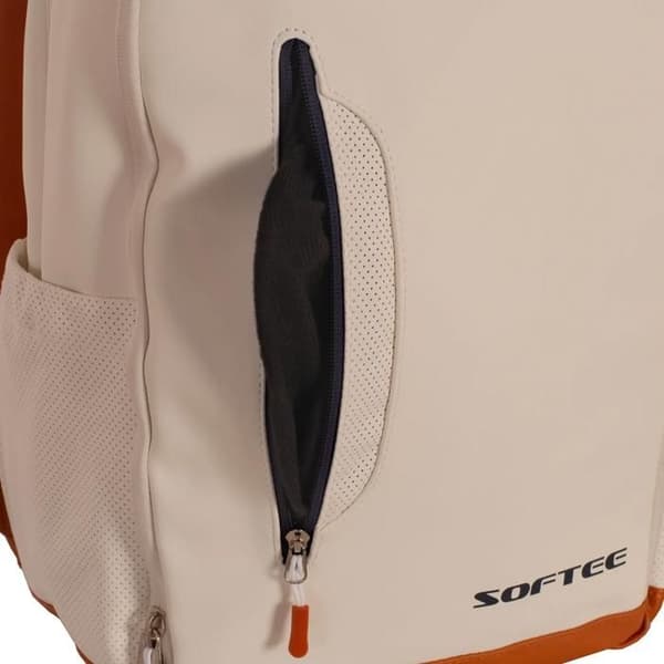 Ryggsäck - SOFTEE - Softee Premier - Beige - Racketfack - Vadderad rygg beige