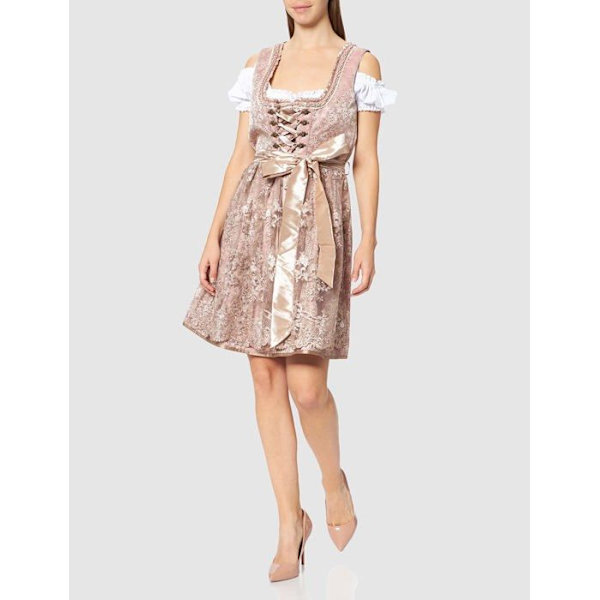 Stockerpoint Klänning - NOELI ALT-42 - Noelia Klänning, Dusty Pink, 44 Dam Gammelrosa XL