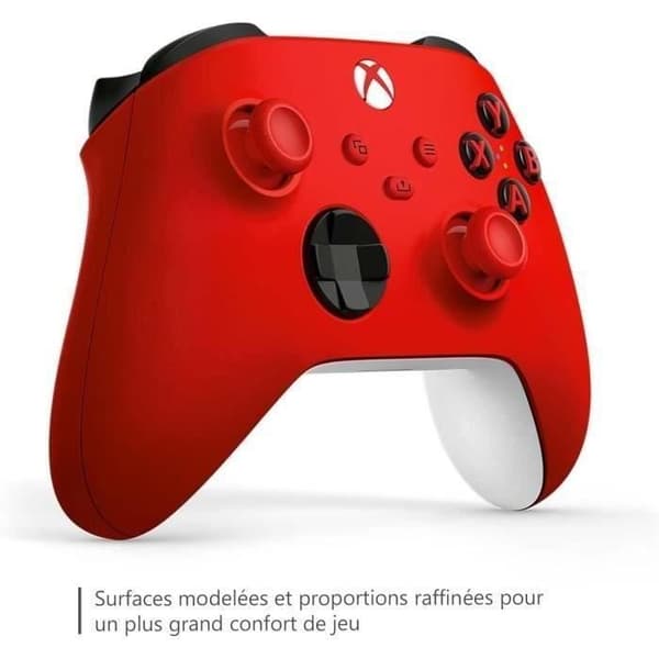 Spelkontroll - Xbox - Trådlös - Röd Röd