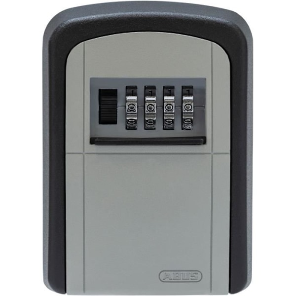 Nyckelskåp - ABUS - 707 KeyGarage B - Väggmontering - Förvaring av 7 nycklar - Robust aluminium svart och grått