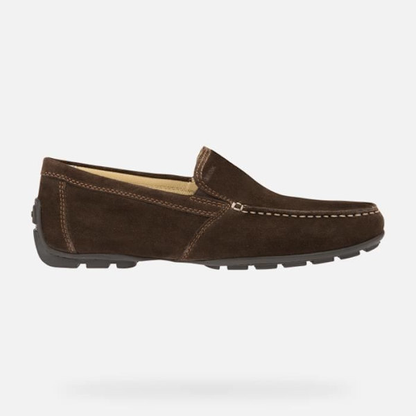 Sandaler - Geox - U MONER - Brun Læder - Åndbare - Behagelige Brun 42