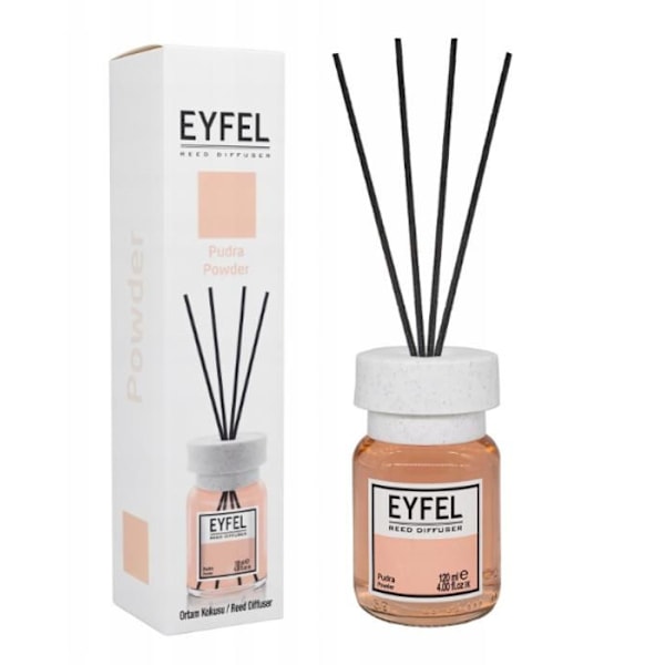 Lukt sprej - EYFEL - Puder - 120 ml - Elegant parfymessens - Unisex