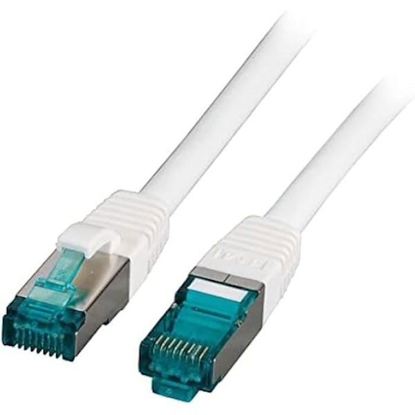Cabel RJ45 S/FTP - EFB-ELEKTRONIK - CAT.6A - 0,15M - LSZH - Finns i 11 färger Röd