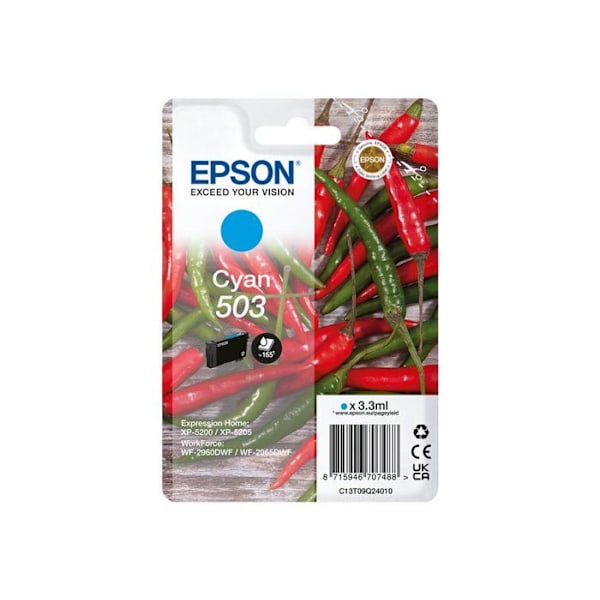 EPSON 503 PIMENT CYAN