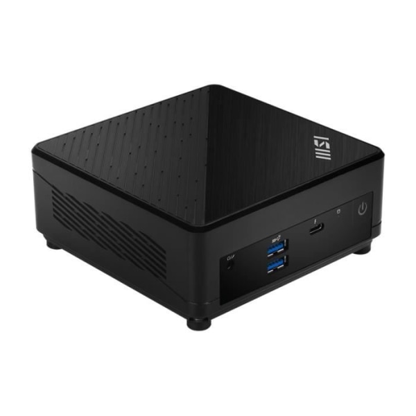 MSI Cubi 5 12M 004EU - Mini PC - Core i3 1215U / 1,2 GHz - 8 GB RAM - 256 GB SSD - NVMe - UHD-grafik - GigE, 2,5 GigE, 802.11ax (W)