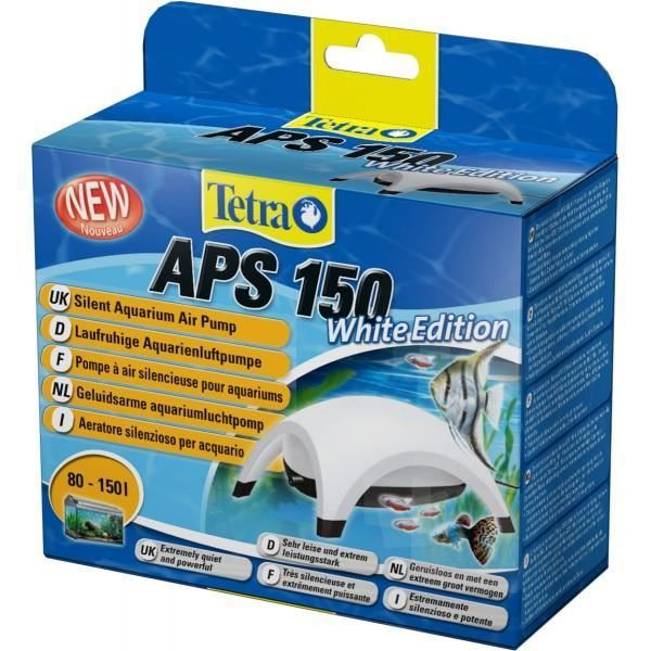 Luftpump - Tetra - Aps 150 - Färg Vit - Djuraffär - Djuruppfödning