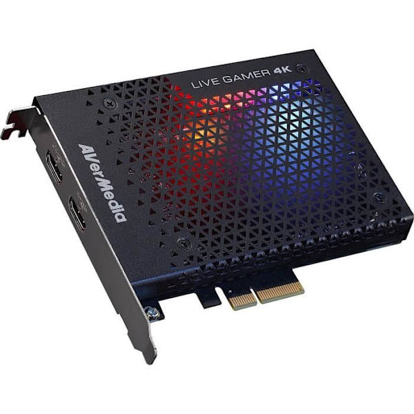 AVerMedia GC573, 240 fps, 480p,576p,720p,1080i,1080p,2160p, H.264+,H.265+, 208g, 125mm, 151mm