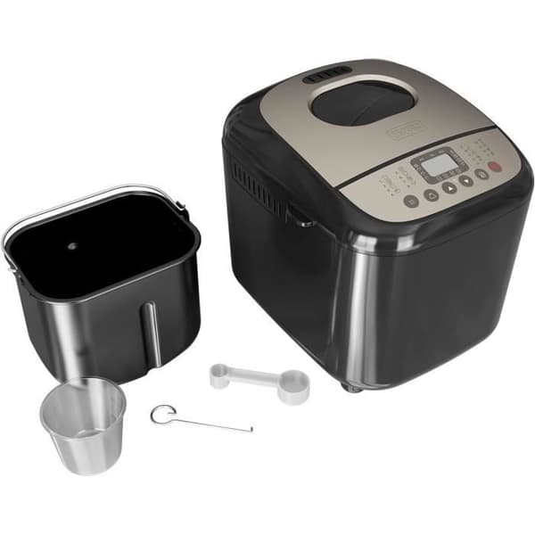 Brödmaskin - BLACKDECKER - BXBM600E - 600W - 17 program - 3 nivåer av bruning