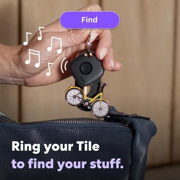 Tile Mate 2024 – Tracker Bluetooth Nyckeldetektor Rosa (Pink Punch) — IP68, batteritid 3 år