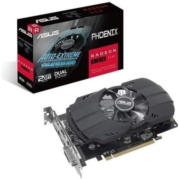 ASUS Phoenix Radeon RX 550 2GB GDDR5 grafikkort