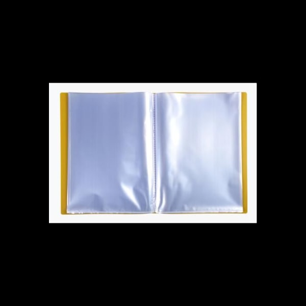 Skyddsmapp A4 - EXACOMPTA - 200 vyer - 100 fickor - Gul - Polypropen Gul