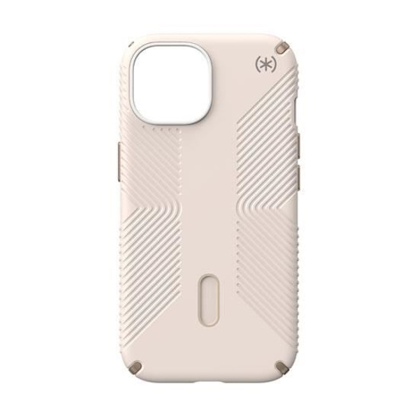 Coque - Speck - Predisio2 Grip - iPhone 15/14/13 - Beige/Guld - Hög skyddsnivå Beige/guld