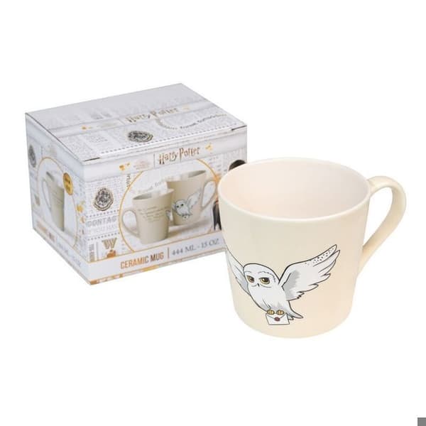Mugg Erik Harry Potter Hedwig beige