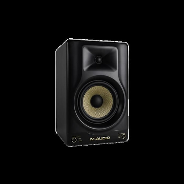 Studiohögtalare - M-Audio - Forty Sixty - 100W - Bluetooth 5.0 - DSP med 5-bands EQ Svart och silver.