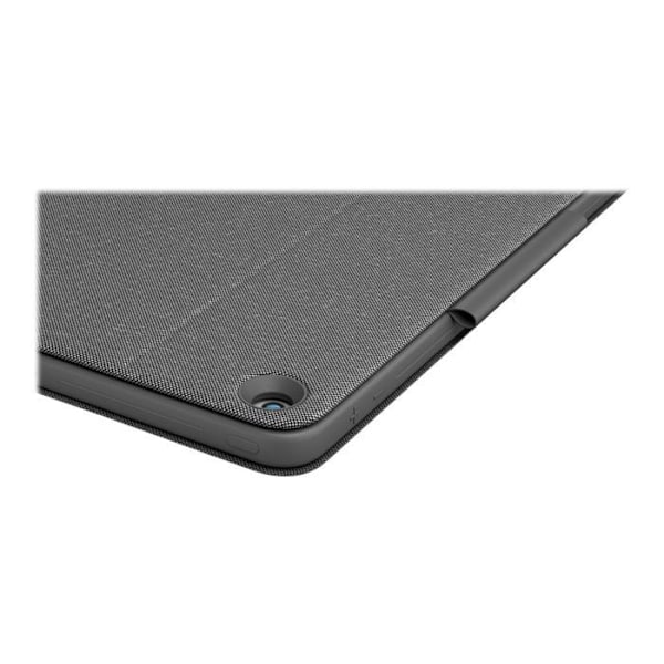 Tangentbord och fodral - LOGITECH - Combo Touch - QWERTY Italiensk - Bakgrundsbelyst - Grafit