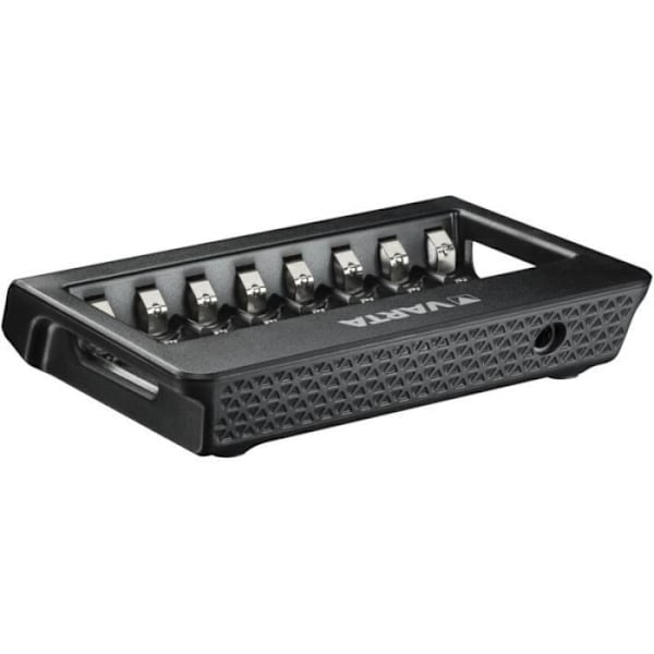 Batteriladdare - VARTA - Multi Charger+ LCD - Laddar upp till 8 batterier AA/AAA - LCD-skärm - Elegant design