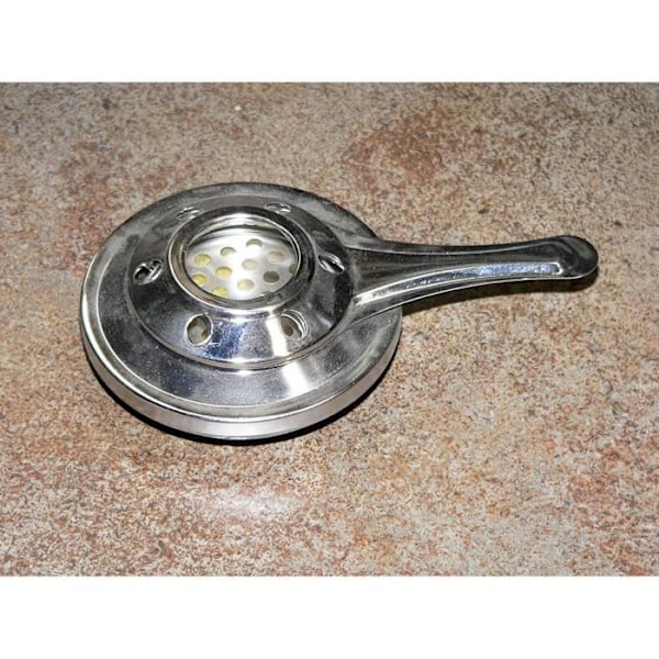 Fonduebrännare - Kaufgut S.P.A. - Metall - Grå - 1 styck - Vuxen