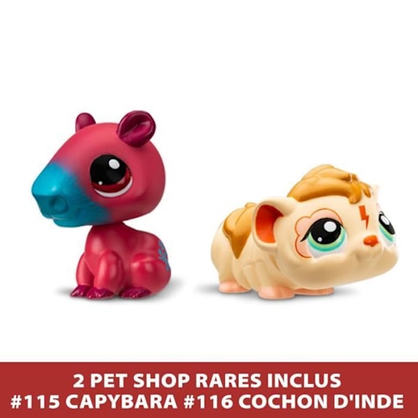 The Big House - BANDAI - Littlest Pet Shop med 3 husdjur inklusive 1 exklusivt