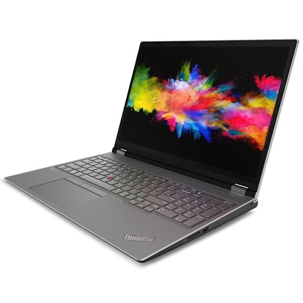 Lenovo ThinkPad P16 G1 Intel Core i7-12800HX 16" WUXGA 16GB 512GB SSD RTX A1000 4GB W11P 3YR Premier 2-i-1 bärbar dator - Grå/svart