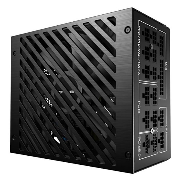 Intern strömförsörjning - LC-Power - LC850P V3.0 - 850W - 80 PLUS Platinum - ATX V3.0 Svart