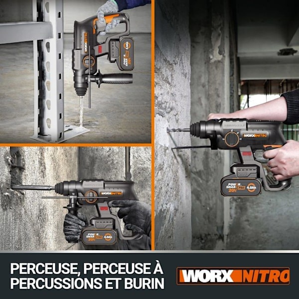 Worx mejsel - perforator - WX381