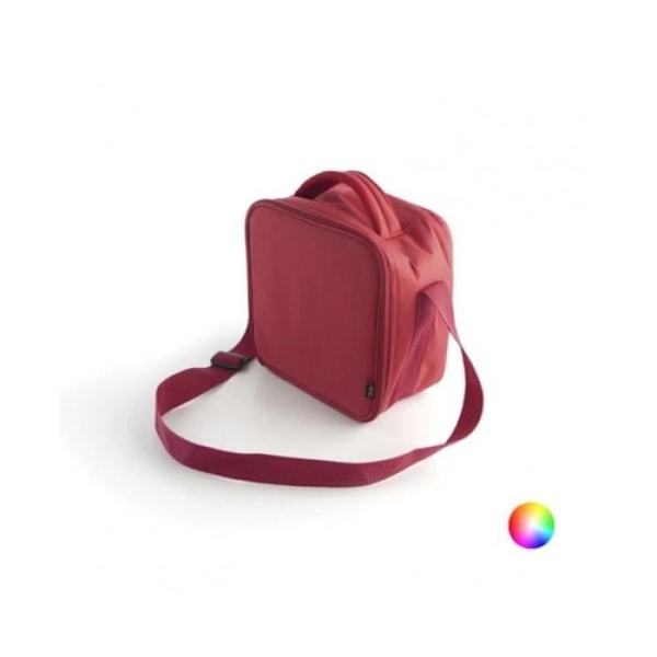 Lunchbox - Quid - Go! - Polyester - 22 x 13 x 22 cm - 850 ml - Svart Svart