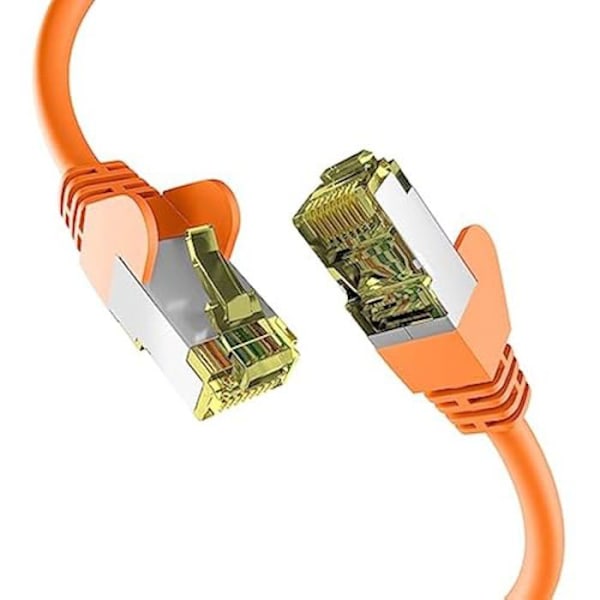Nätverkskabel - EFB-ELEKTRONIK - CAT. 6a - 10 Gbit - 0,5 m - Skydd mot vridning