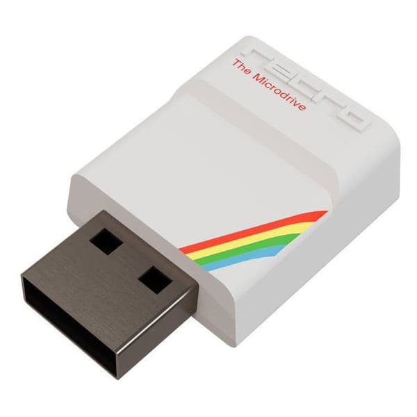 Retro-konsol - THE SPECTRUM - Vit utgåva - Vit