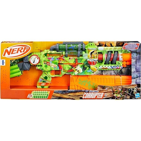 Nerf Zombie Corrupter utomhusspel Flerfärgad