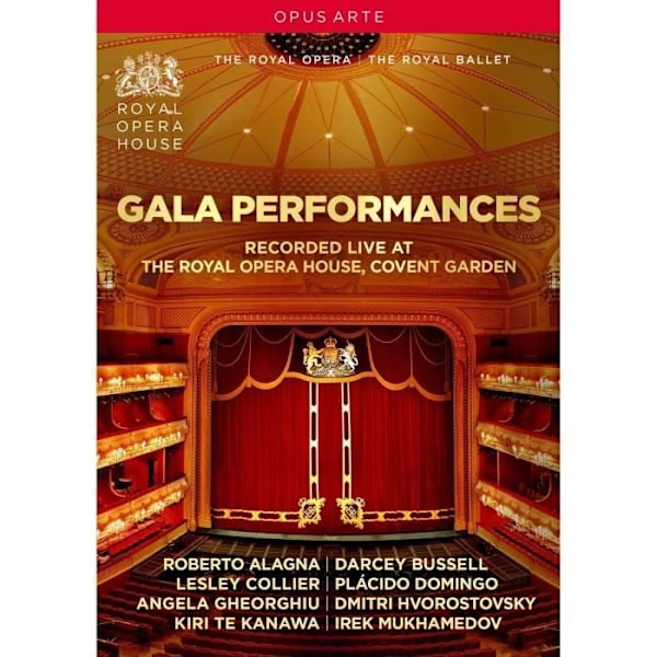 Galaföreställningar: Favoritbaletter och fantastiska operaarior. Domingo, Alagna, Gheorgiu, Te Kanawa, Balanchine, Petipa, MacMillan