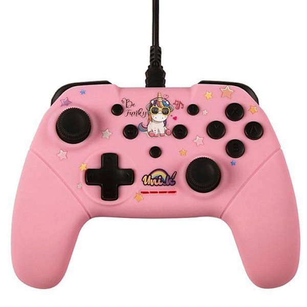 Kabelansluten Controller - Be Funky - Unicorn - 3 m - PC-kompatibel - Ergonomisk