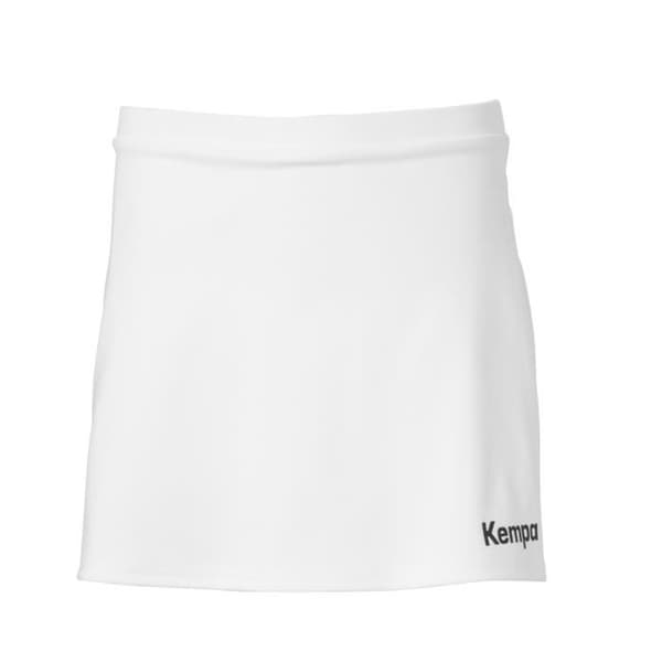 Jupe-short junior - Kempa - Handboll - Vit - Inbyggd kort - Elastisk tryck Vit 10 år