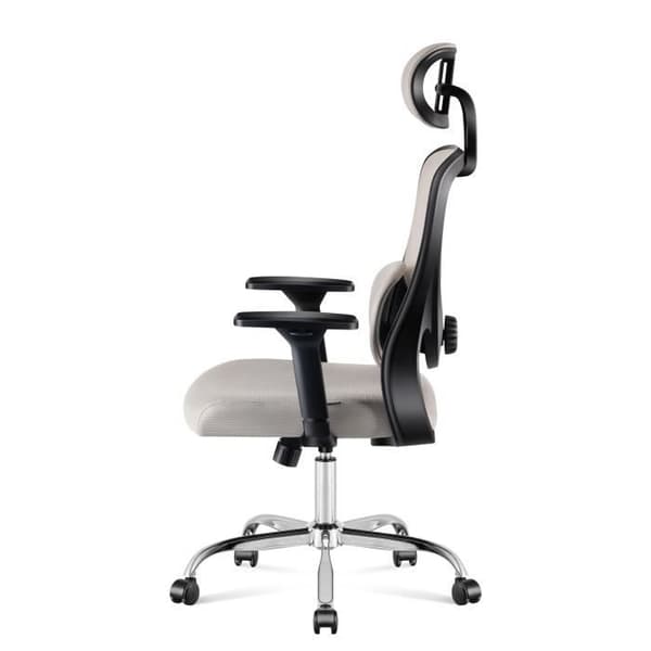 Kontorsstol - MARK ADLER - Manager 3.2 - Ergonomisk - Grått tyg - 2D armstöd Grå