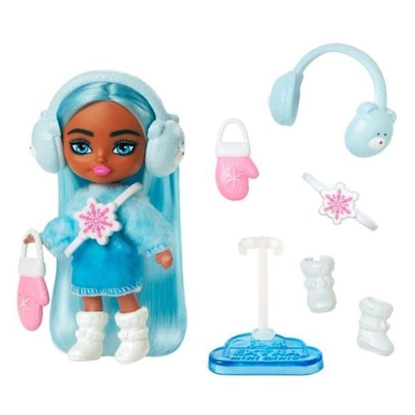 Docka Mattel - HPN08 - Barbie-docka BRB EXTRA FLY MINI MINIS VINTERN WB4
