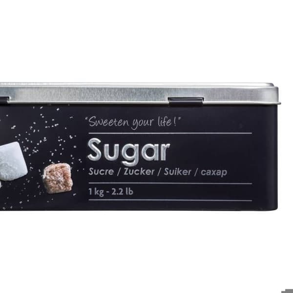 Sockerlåda metallbitar "Black Edition" svart - 5 five simply smart Svart