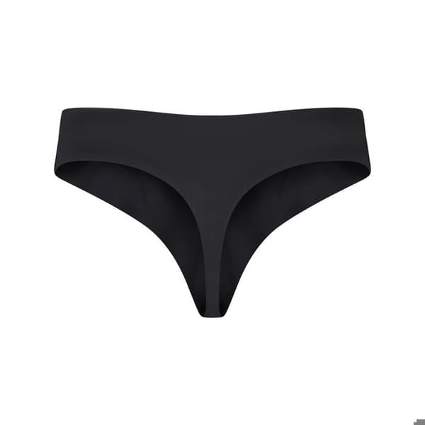 String menstruell låg flöde laminerad kvinna Bye Bra svart XL