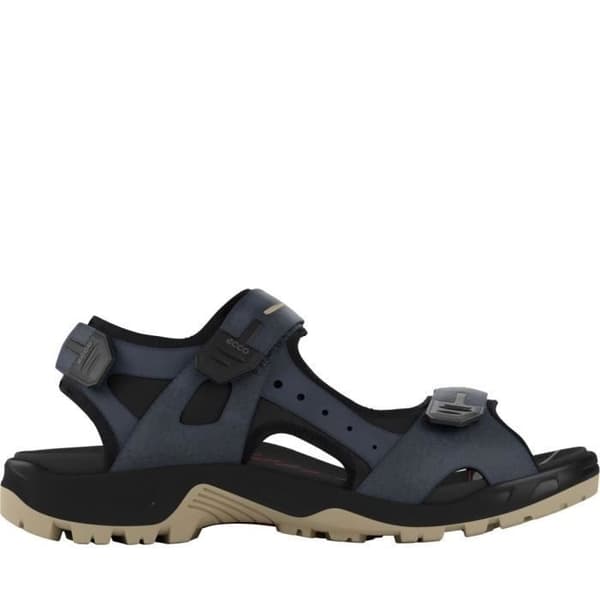 ECCO Offroad Sandaler för män blå i läder - spänne, gummisula Blå 44