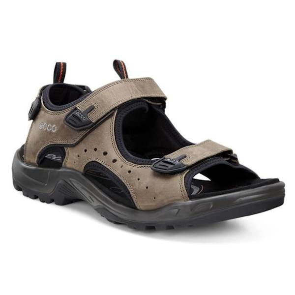 Sandaler Herr - ECCO - Offroad - Nubuckläder - Justerbar spänne - Optimal komfort Brun 40