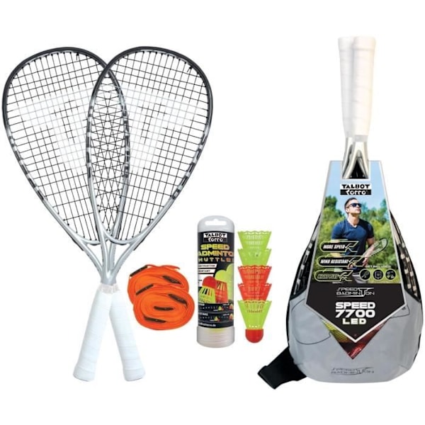 Speedbadminton Set - SCHILDKRÖT - SPEED 7700 LED Set