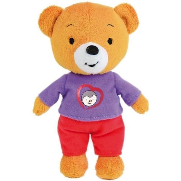 T'CHOUPI Massa av 3 Lalou, Pilou och T'choupi mjuka leksaker +/- 19 cm Flerfärgad