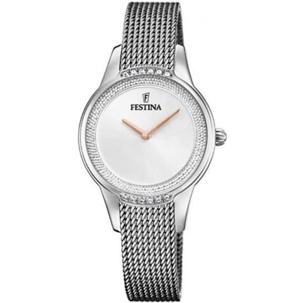 Festina damklocka Mademoiselle kollektion - FESTINA - Stålarmband - Vit färg Vit