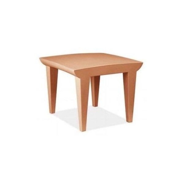 Bord Bubbelklubb - Kartell - Rektangulär - Plast - Brun - Design