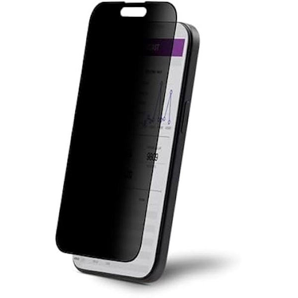 Sekretessfilter - STARTECH.COM - iPhone 15 Plus - Taktile - Anti-blick - Härdat Glas Svart