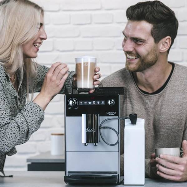 Automatisk kaffemaskin - MELITTA - Latticia® OT F300-101 - Silver