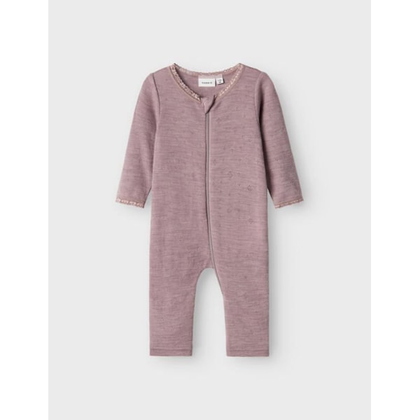 Pyjamafodral bebis - pyjamasförvaring Name it - 13228324 - Wang Needle Solid Baby Pyjama 6 månader