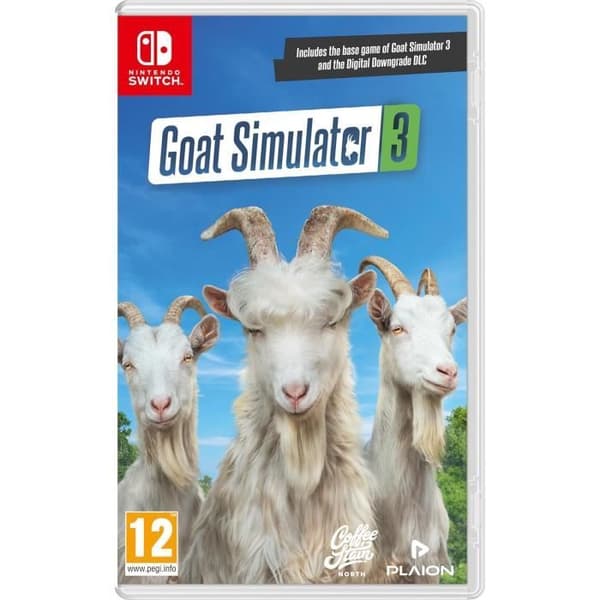 Videospel - Goat Simulator 3 - Nintendo Switch - PEGI 12+ - Simulation - Kartong