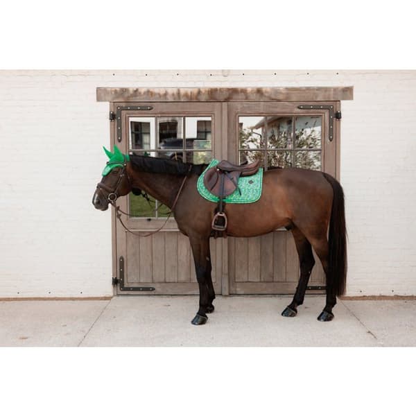 Sadelunderlag Velvet tryck Blommig MIXTE - Kentucky