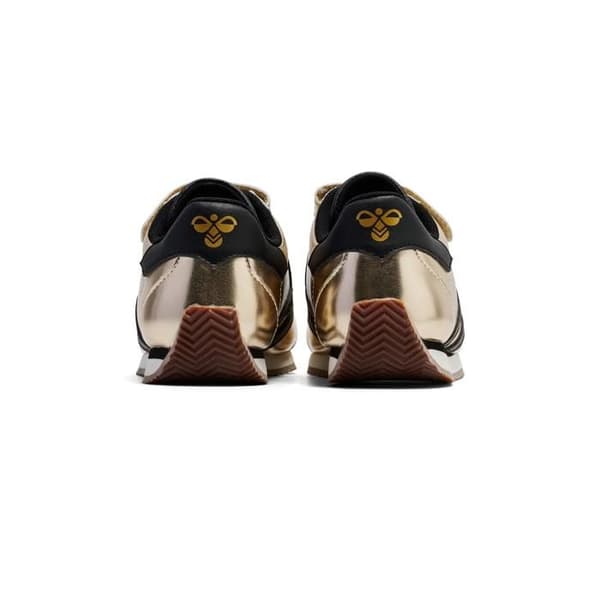 Barnskor Hummel Stadion Metallic - guld guld- 38